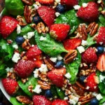 15-Minute Strawberry Spinach Salad