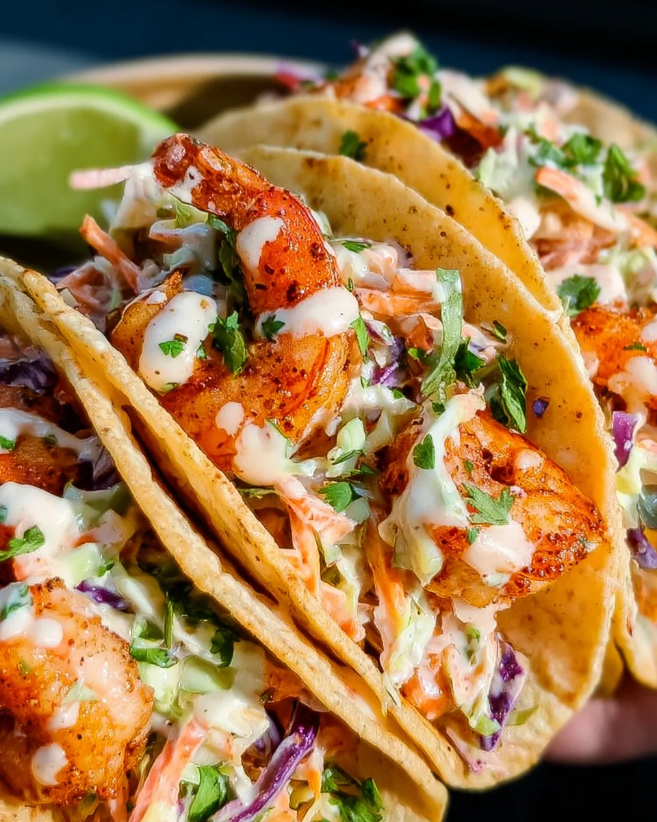15 Minute Easy Shrimp Tacos Recipe