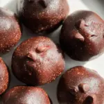 3-Ingredient No Bake Brownie Bites