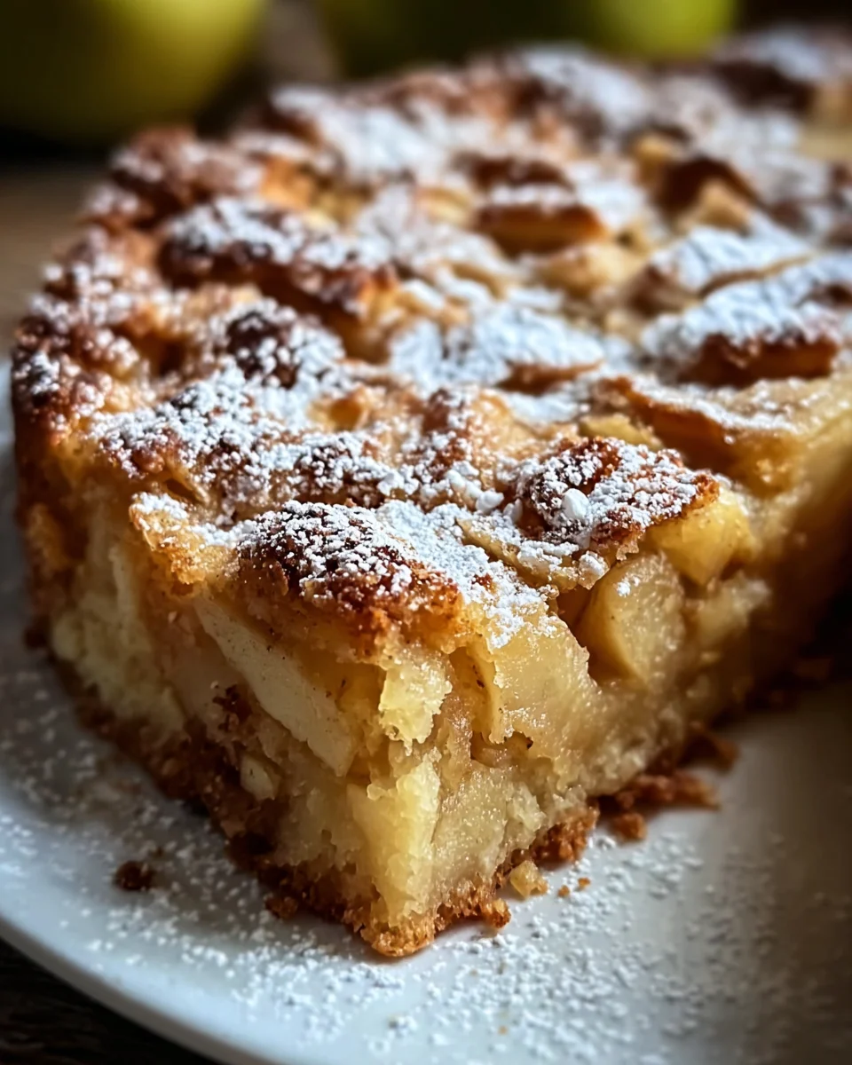 3 Ingredient Apple Cake