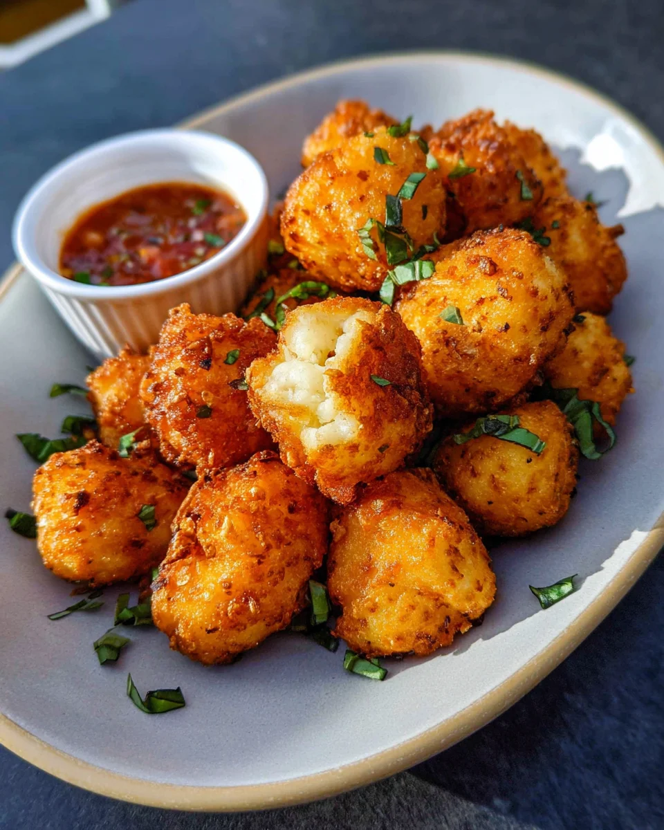4-Ingredient Cauliflower Pops