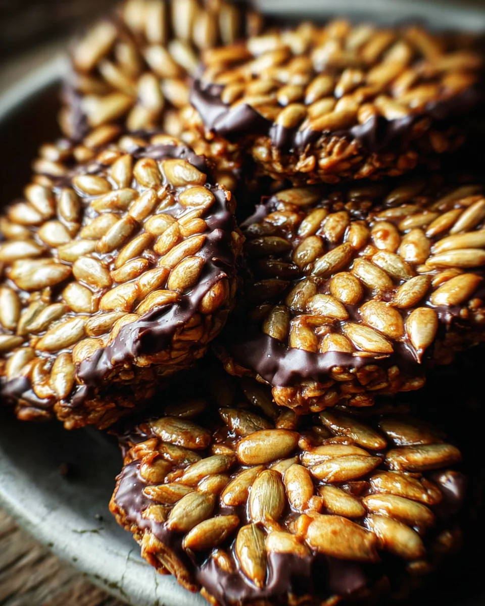 4-Ingredient Sunflower Seed Chocolate Bites