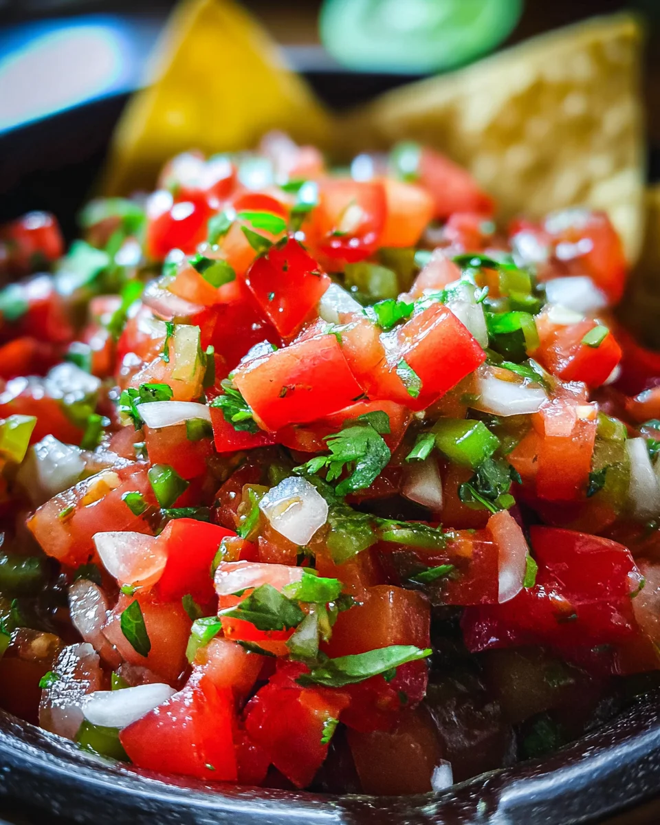 Authentic Pico de Gallo