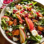 Autumn Salad with Apple Cider Vinaigrette