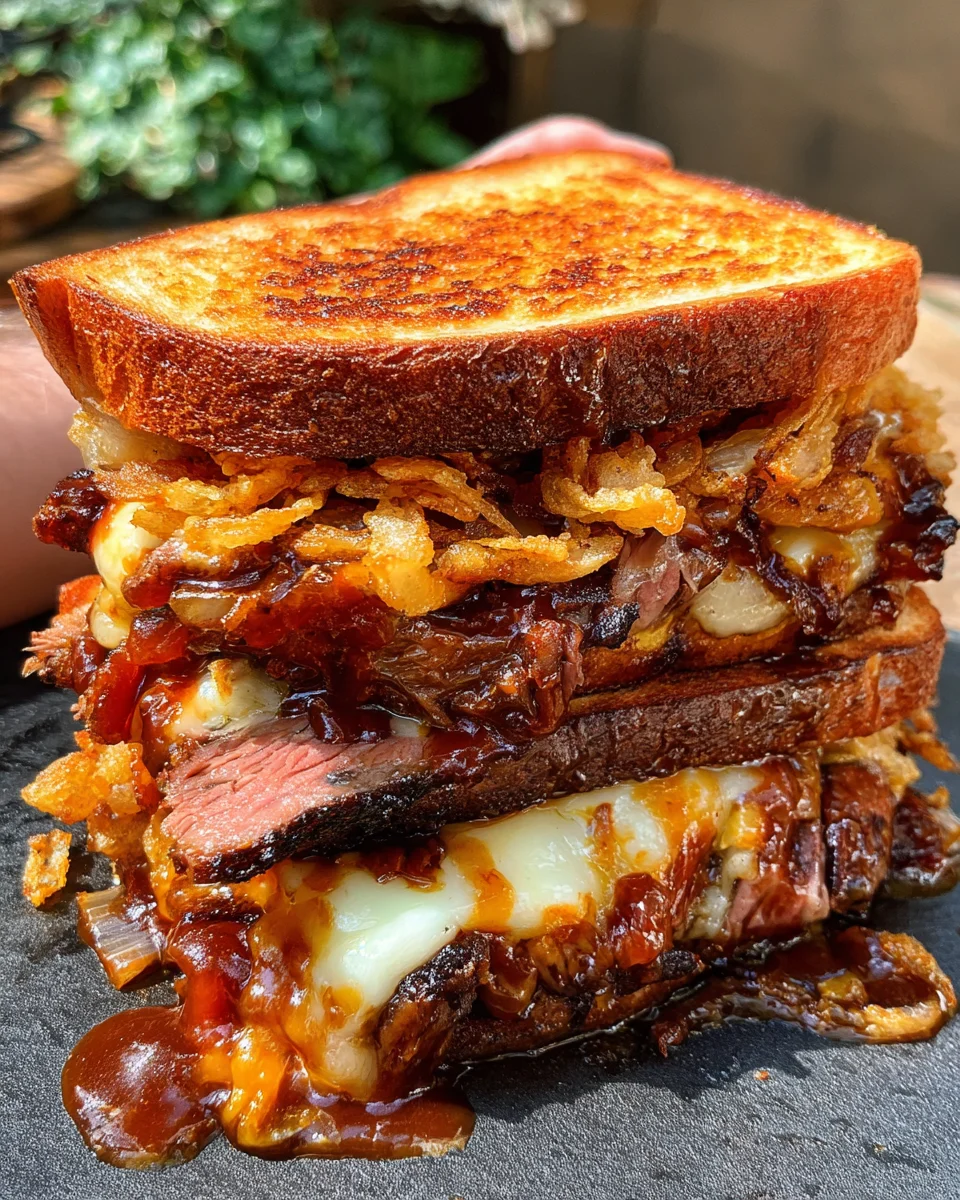 BBQ Brisket Melts
