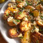 Baked Feta Potatoes