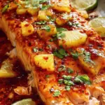 Baked Pineapple Salmon