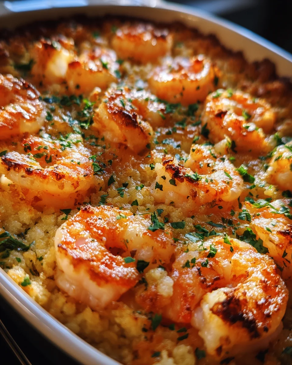 Baked Stuffed Shrimp Casserole