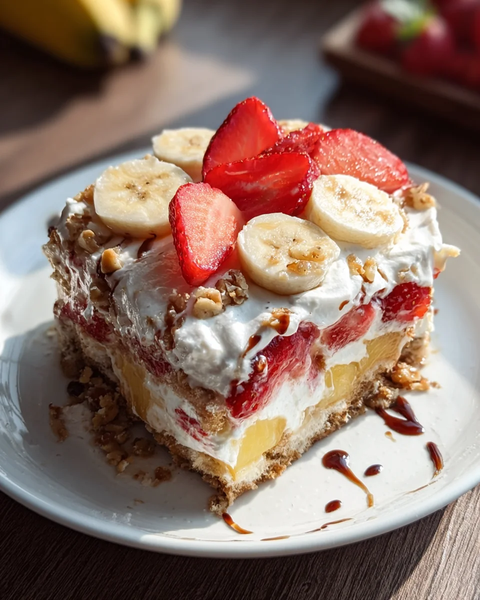 Banana Split Dump Cake Recipe