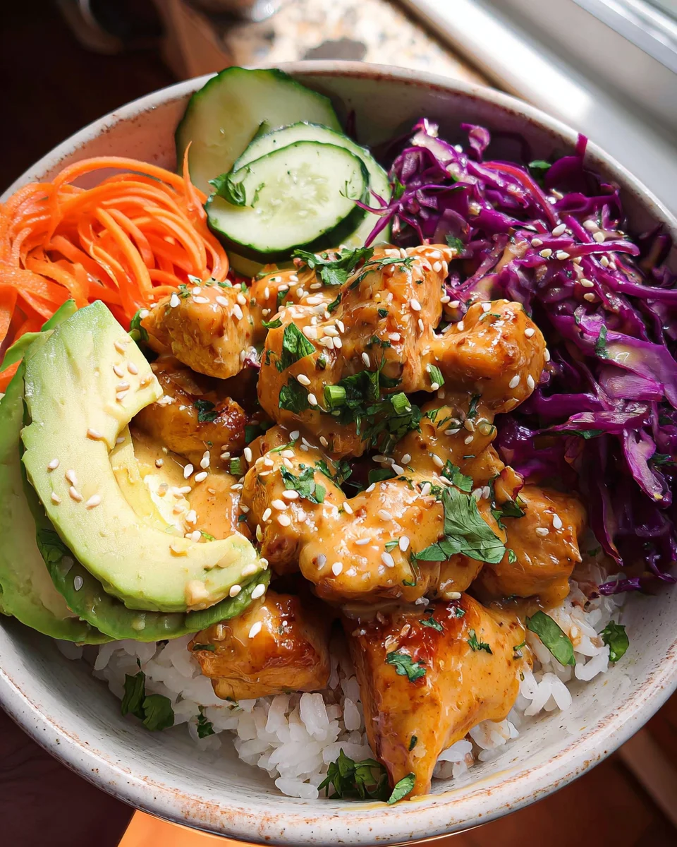 Bang Bang Chicken Bowl