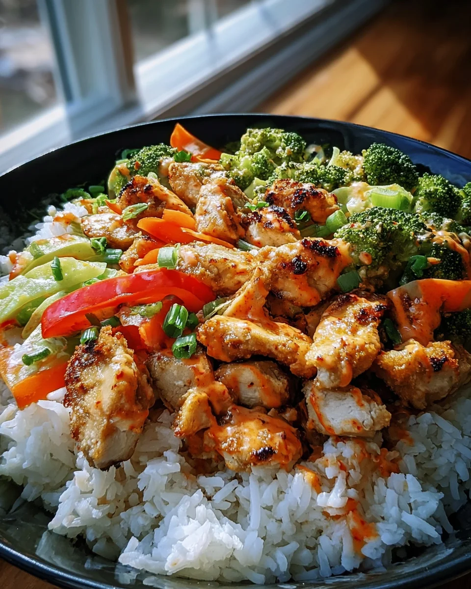 Bang Bang Chicken Bowl