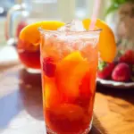 Bellini Peach Raspberry Iced Tea