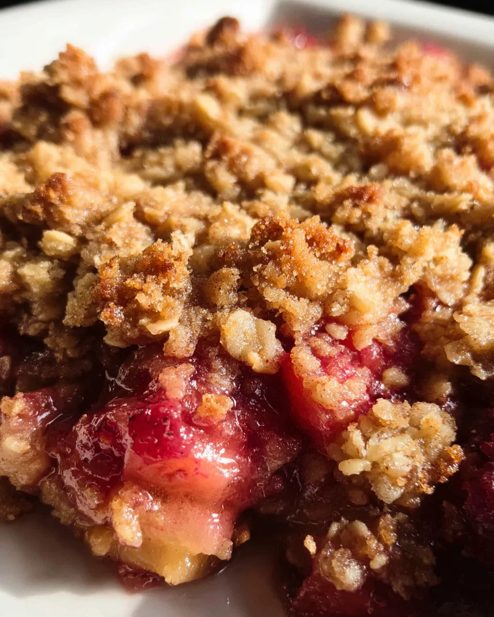 Best Rhubarb Crisp