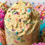 Birthday Cake Protein Cookie Dough