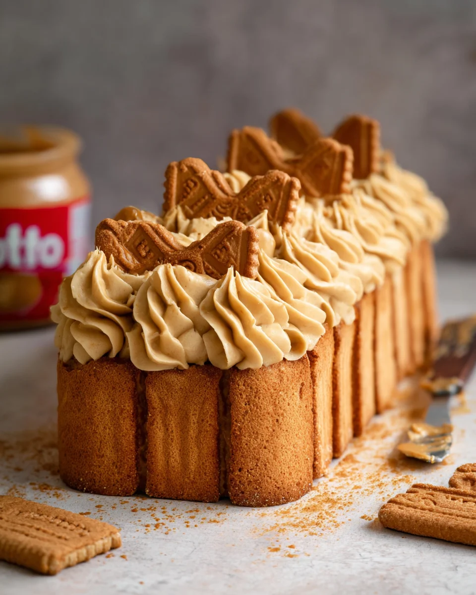 Biscoff Loaf Cake
