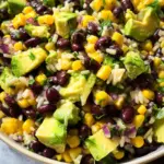 Black Bean Corn Avocado Salad