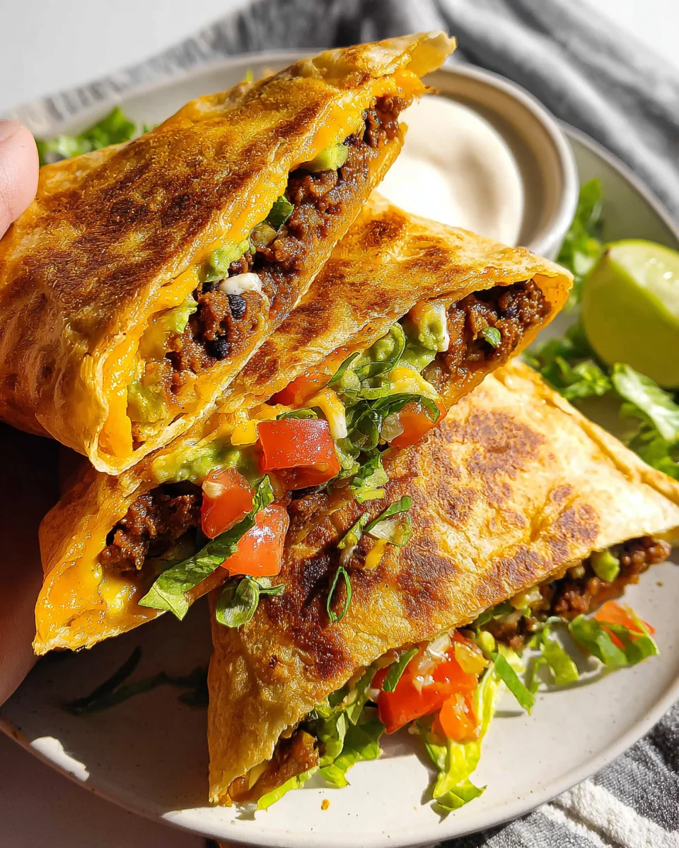 Black Bean Crunch Wrap