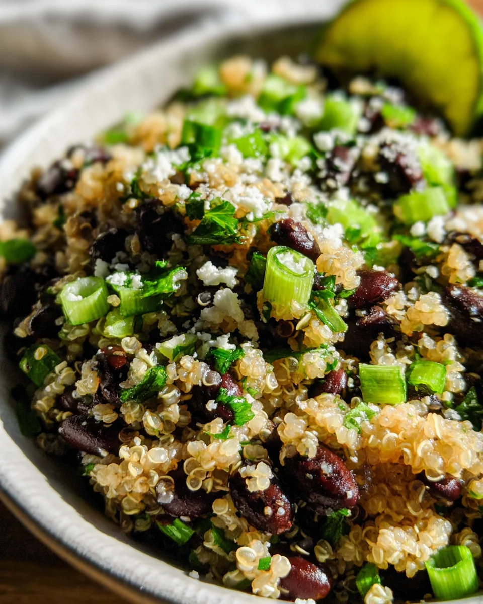Black Bean Quinoa Salad Recipe