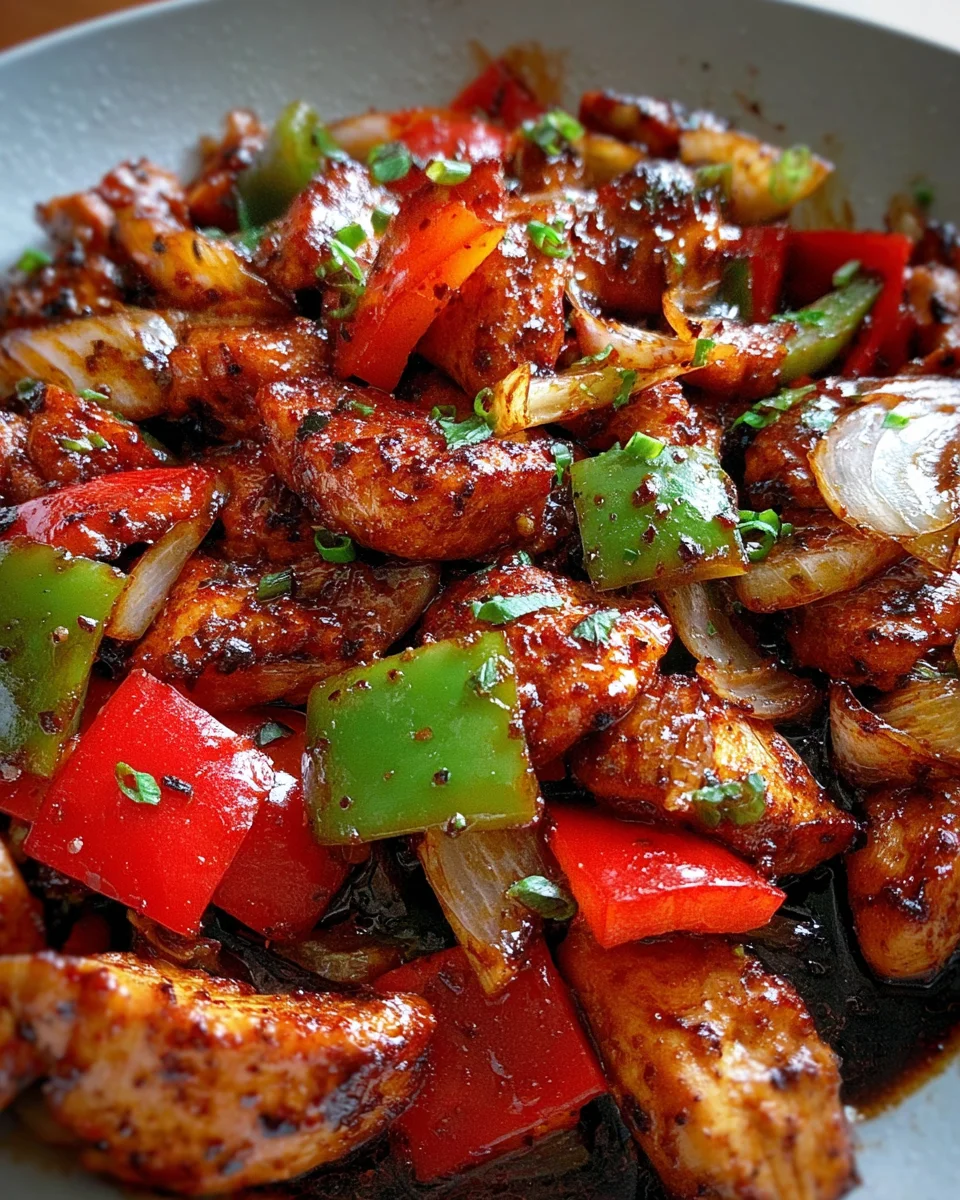 Black Pepper Chicken