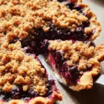Blueberry Crumble Pie