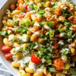 Buffalo Chickpea Pasta Salad