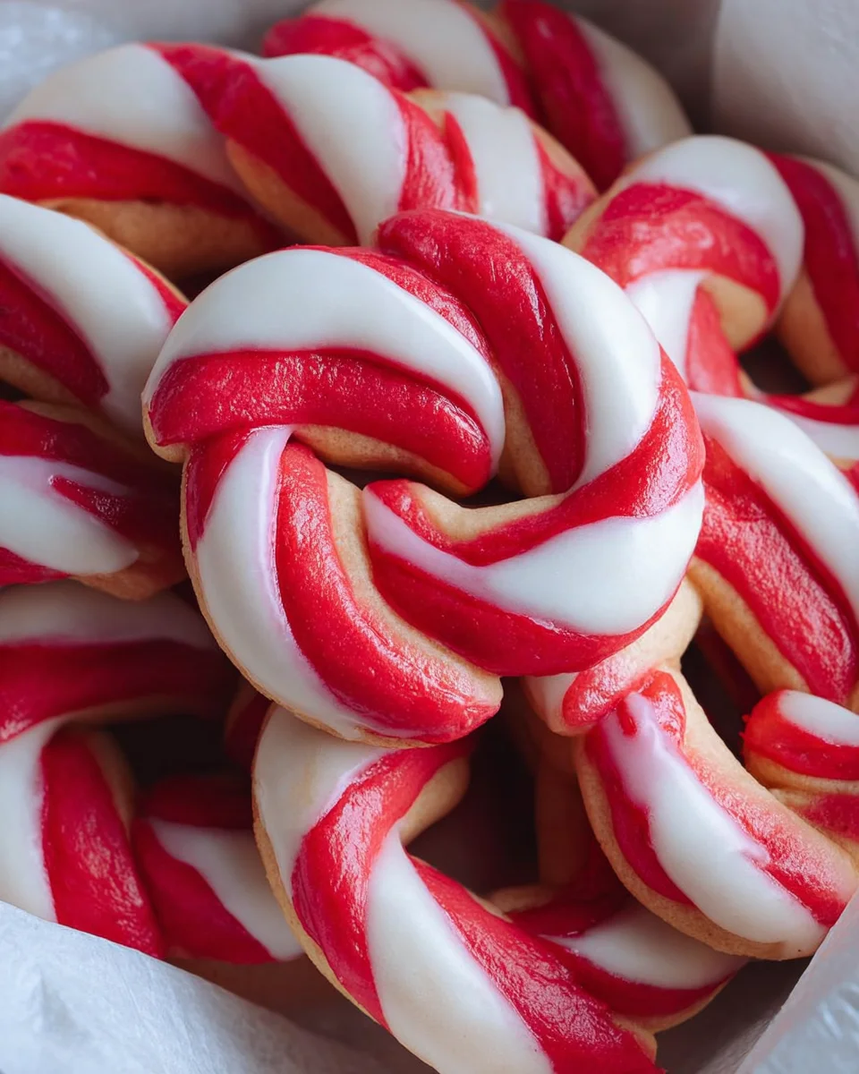 Candy Cane Cookies Recipe