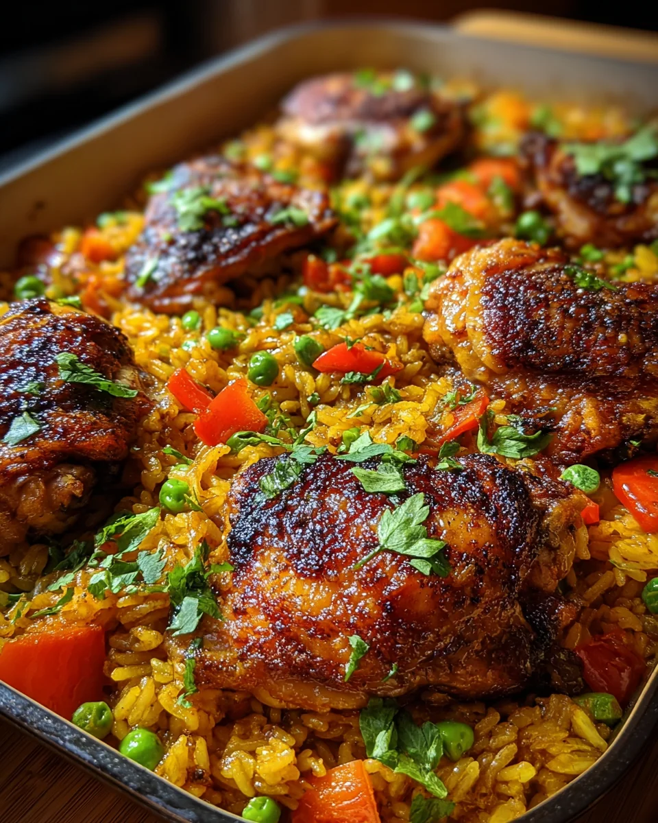 Caribbean Chicken and Rice