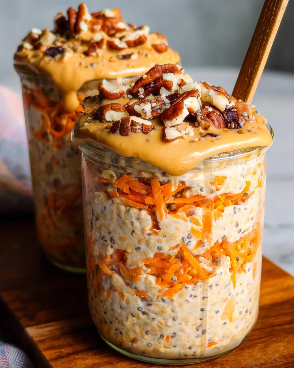 Carrot Cake Overnight Oats