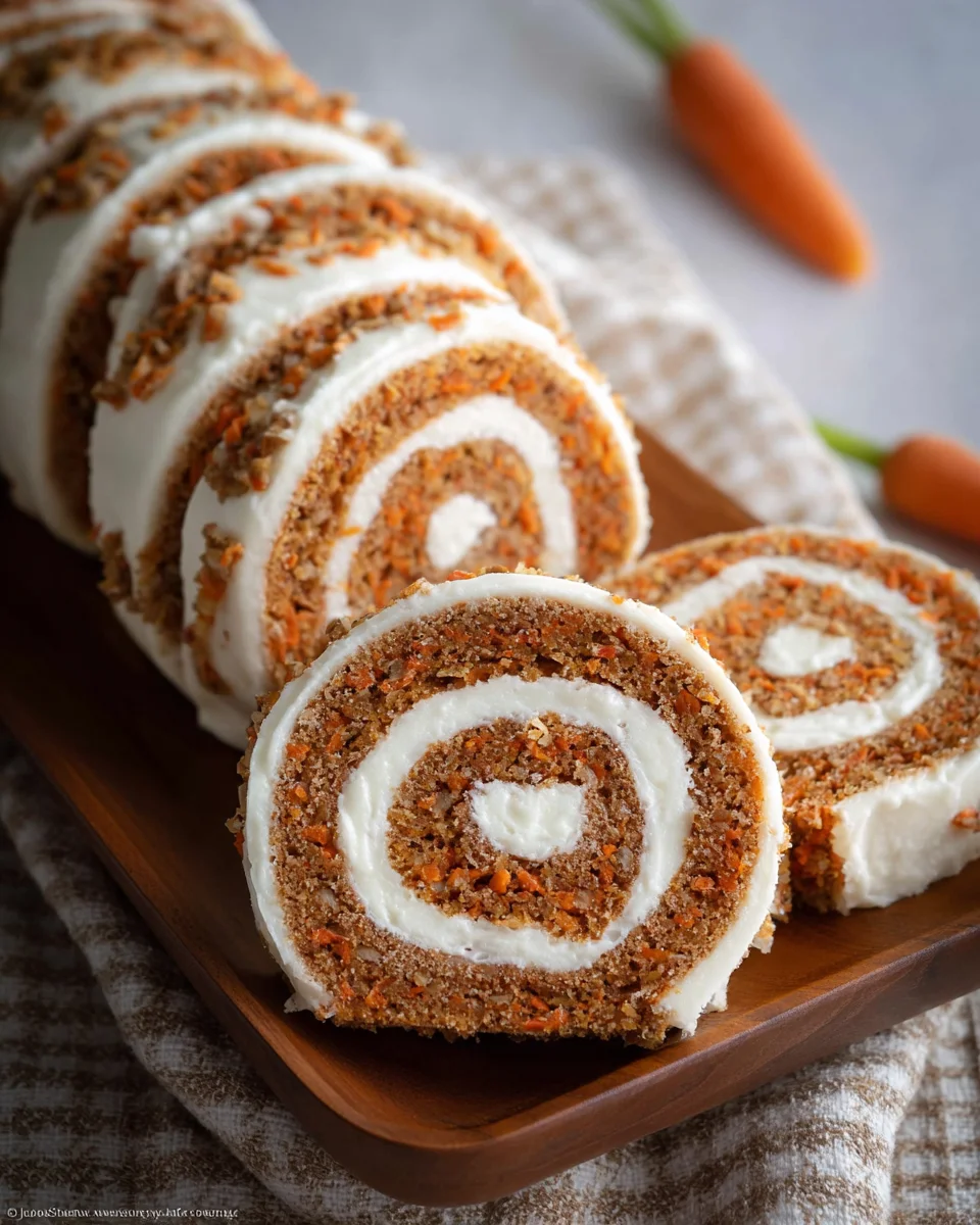 Carrot Cake Roll