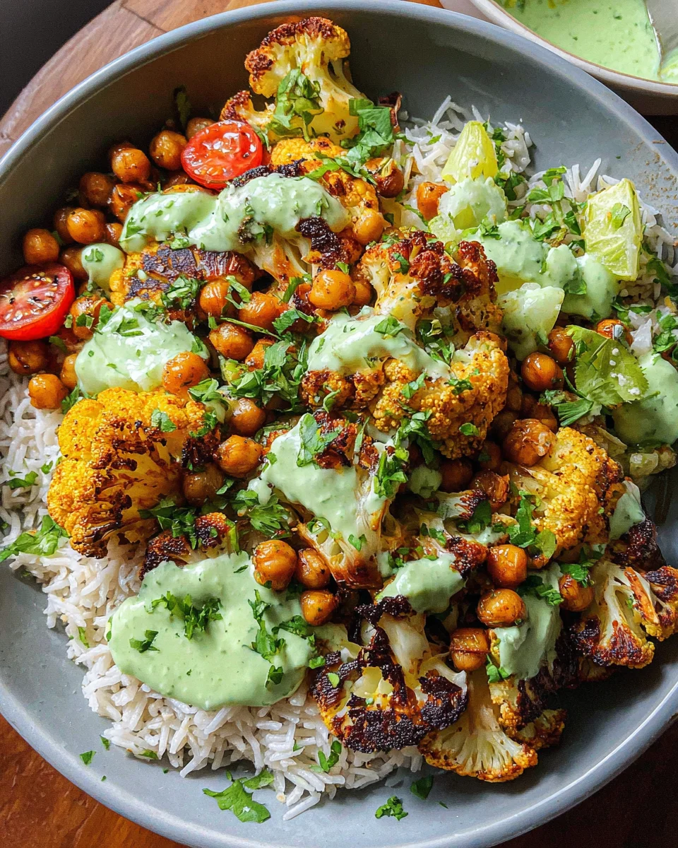 Cauliflower Shawarma Bowls