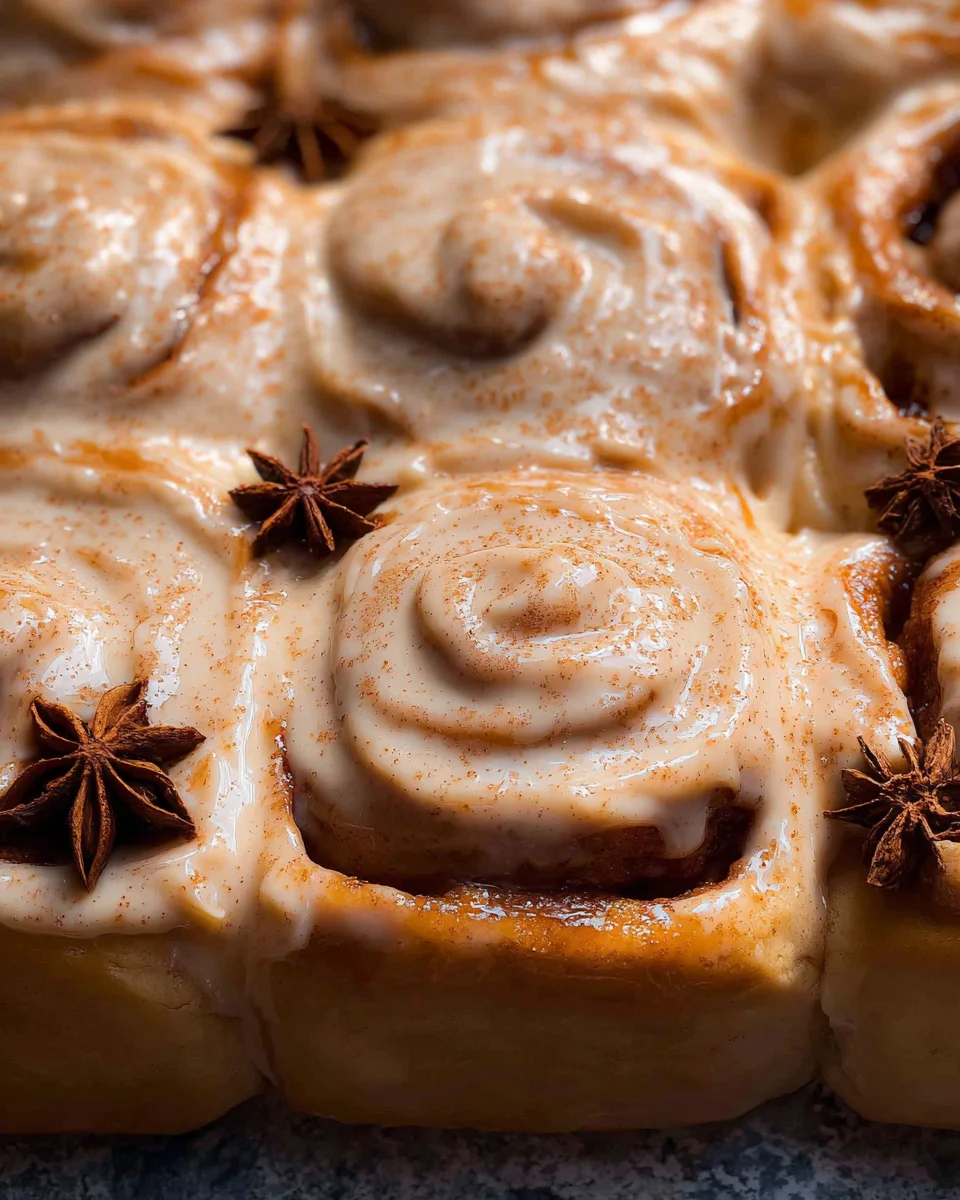 Chai Cinnamon Rolls