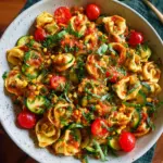 Cheese Tortellini with Summer Veggies