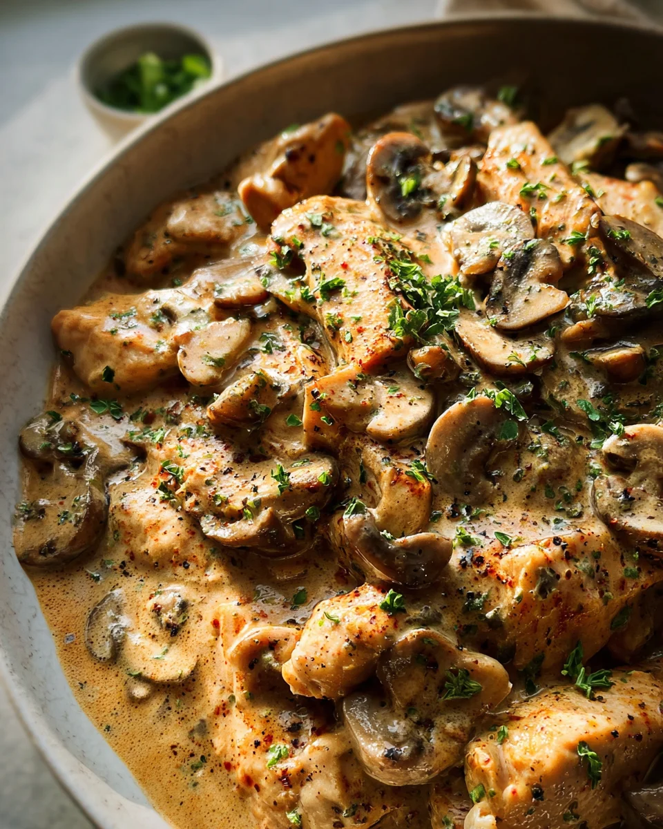 Chicken Stroganoff