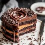 Chocolate Dulce de Leche Cake