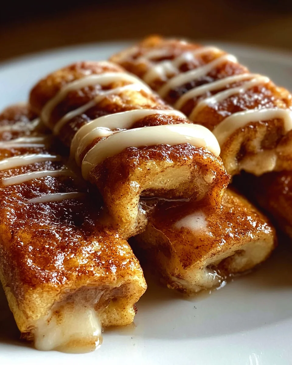 Cinnamon Roll French Toast Roll-Ups
