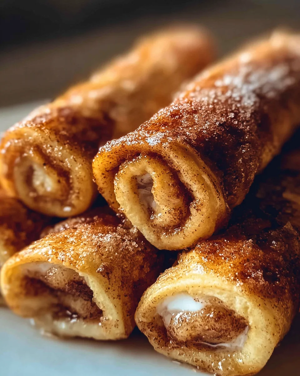 Cinnamon Roll French Toast Roll-Ups