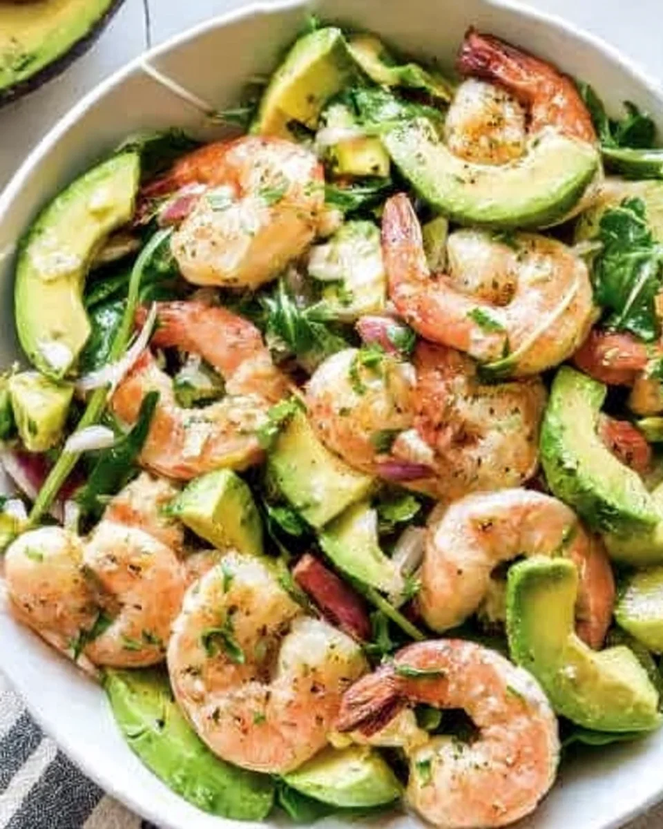 Citrus Shrimp and Avocado Salad Recipe