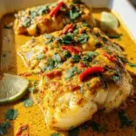 Coconut Curry Baked Cod