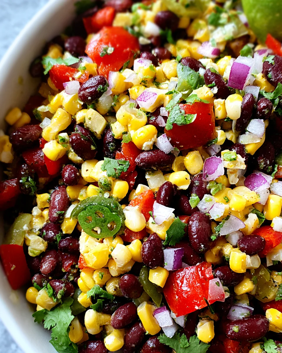 Corn and Black Bean Salad