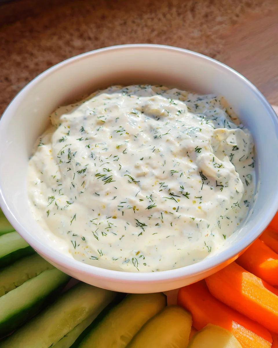 Cottage Cheese Ranch Dip Recipe