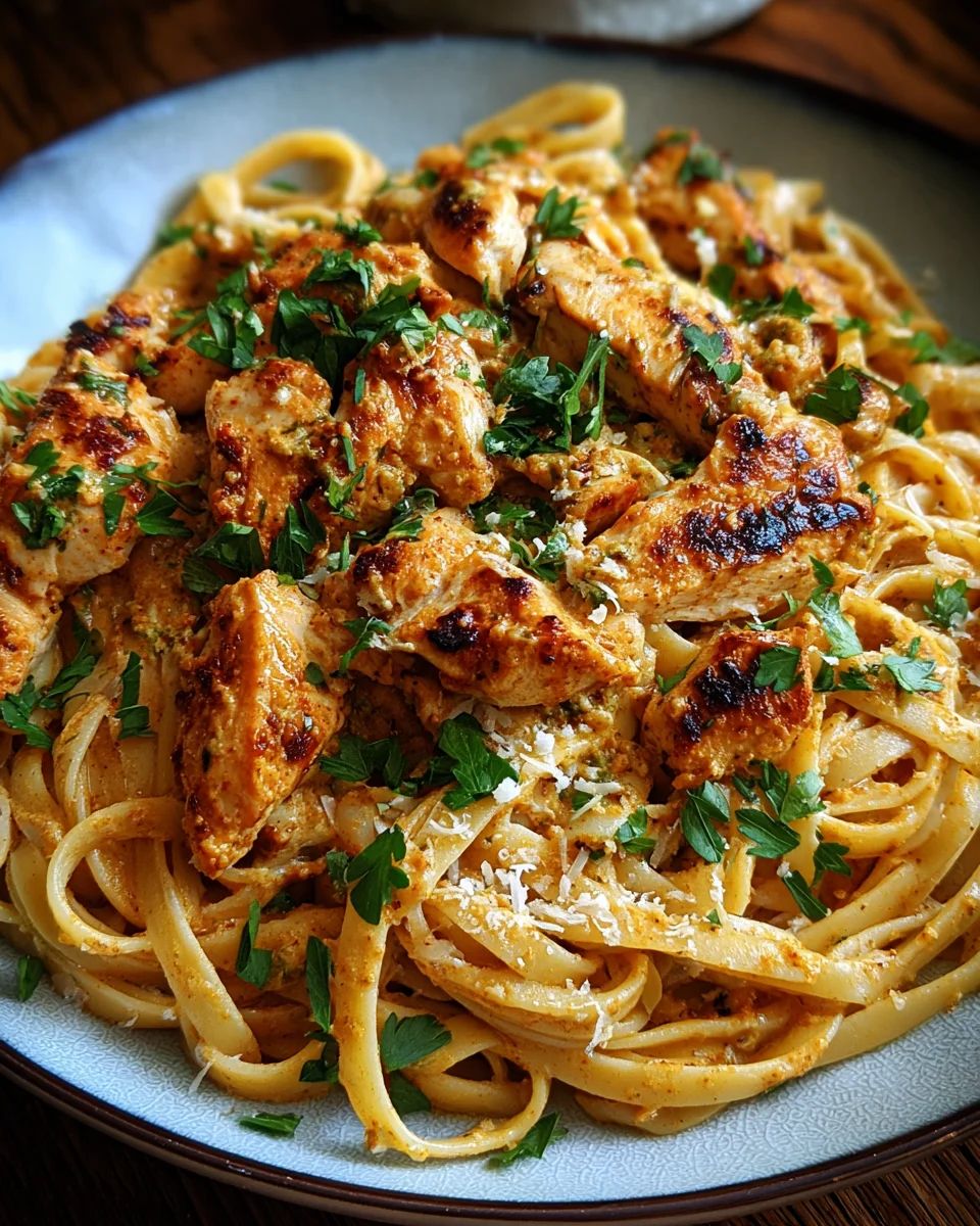 Cowboy Butter Chicken Linguine