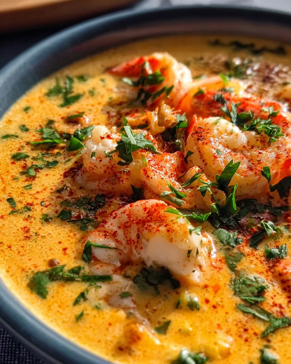 Crab and Shrimp Seafood Bisque