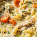 Creamy Chicken Noodle Soup Recipe