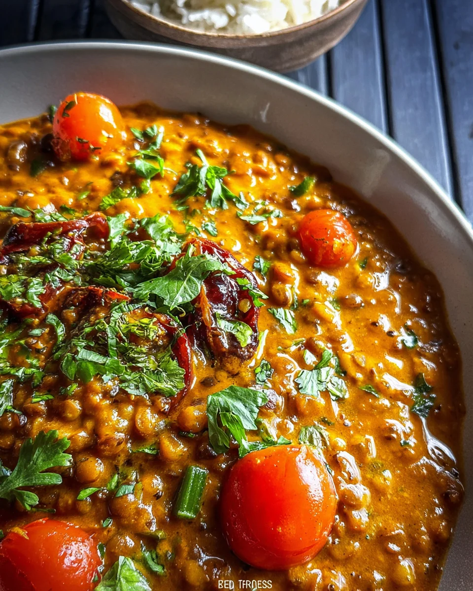 Creamy Coconut Lentil Curry Recipe