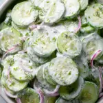 Creamy Cucumber Salad