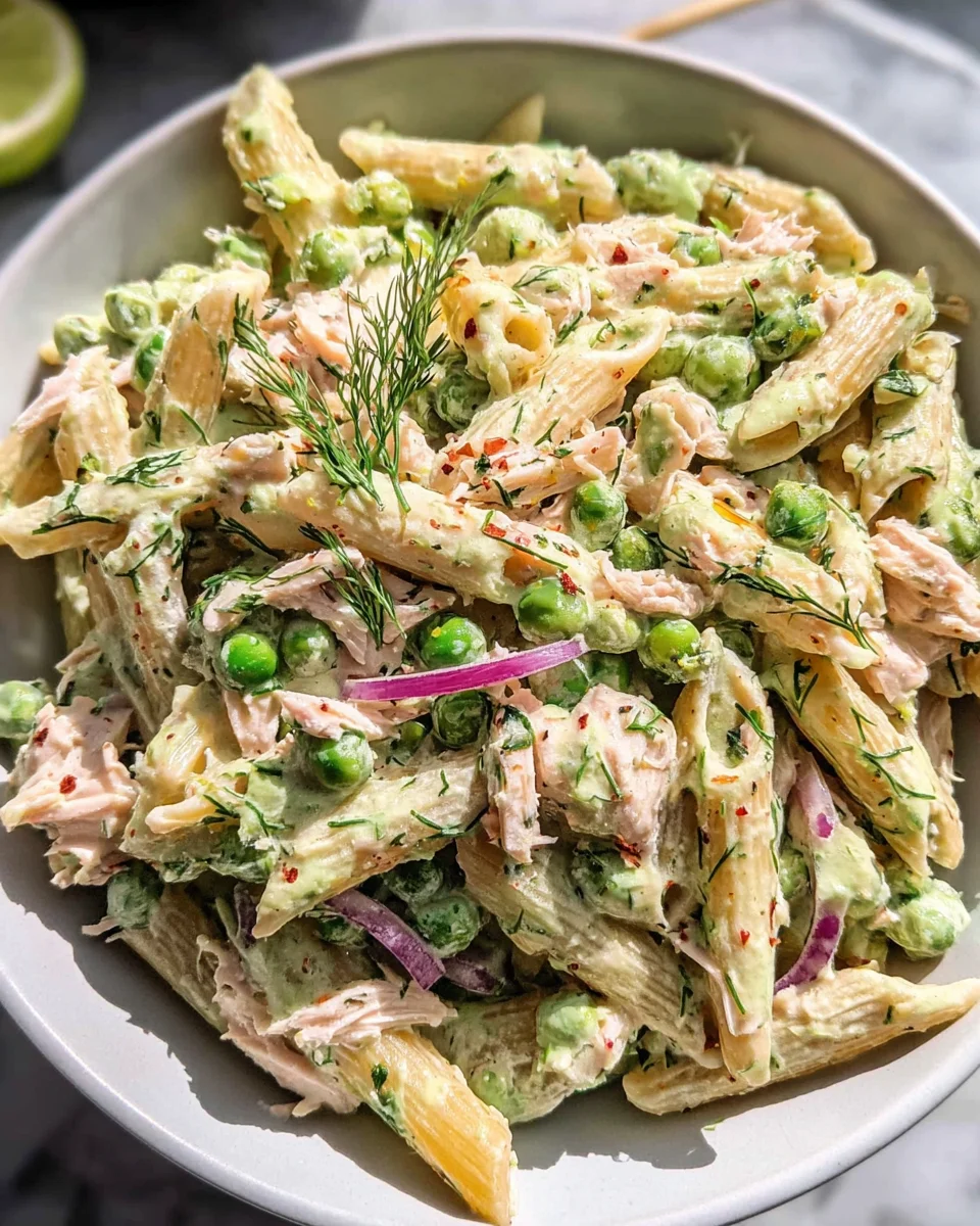 Creamy and Healthy Tuna Pasta Salad
