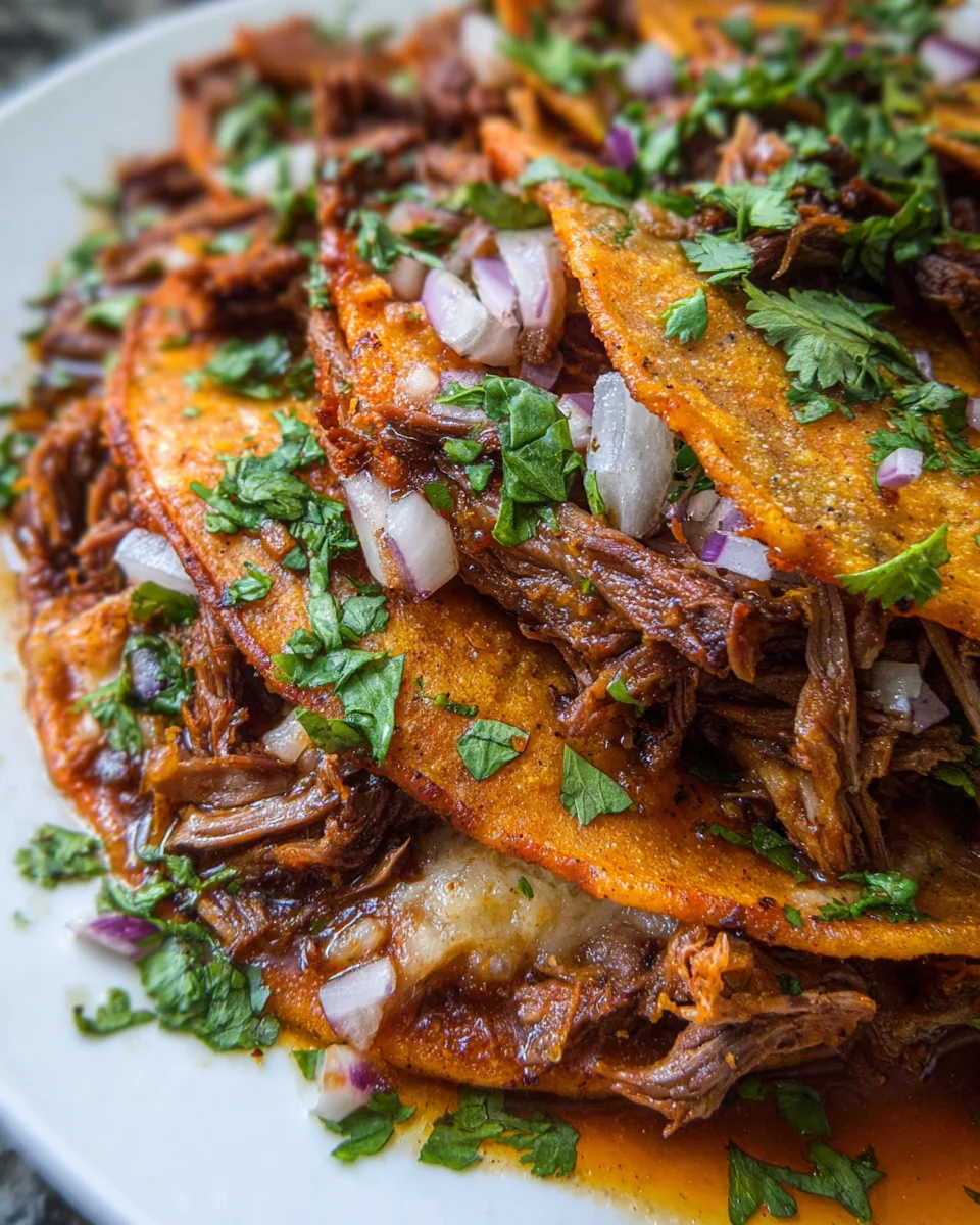 Crock Pot Birria Tacos