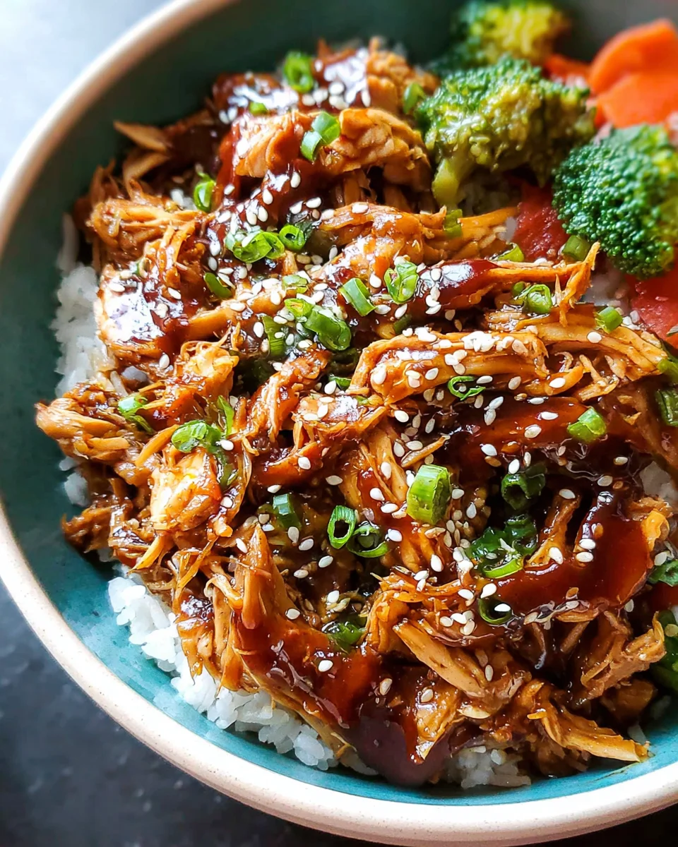 Crock Pot Teriyaki Chicken