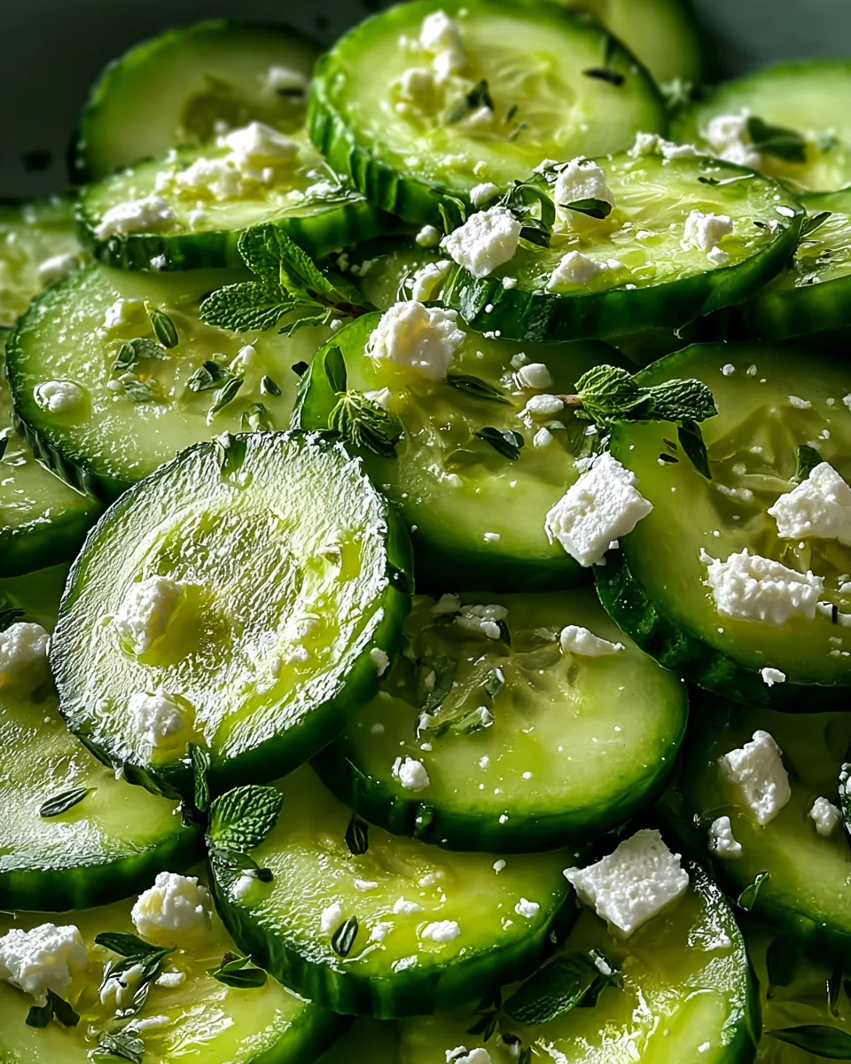 Cucumber Feta Salad