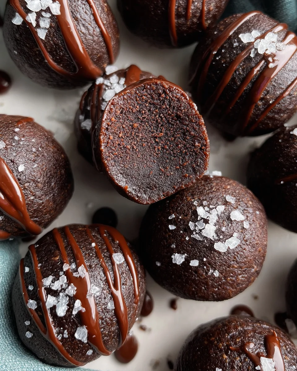 Dark Chocolate Protein Balls (No Bake, Low Carb)